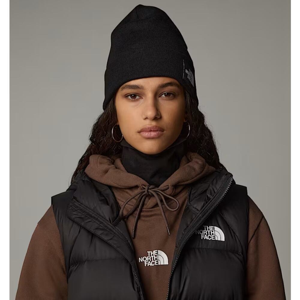 The North Face Women's TNF Black Dock Worker Recycled Beanie One Size